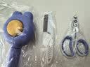 HOUYA宠物清洁3件套指甲剪刀猫狗开结毛梳子比熊撸猫毛清理器宠物用品 实拍图