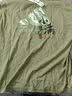 阿迪达斯（adidas）短袖男装女装夏运动服圆领宽松透气休闲T恤KC0977 绿色 M 实拍图