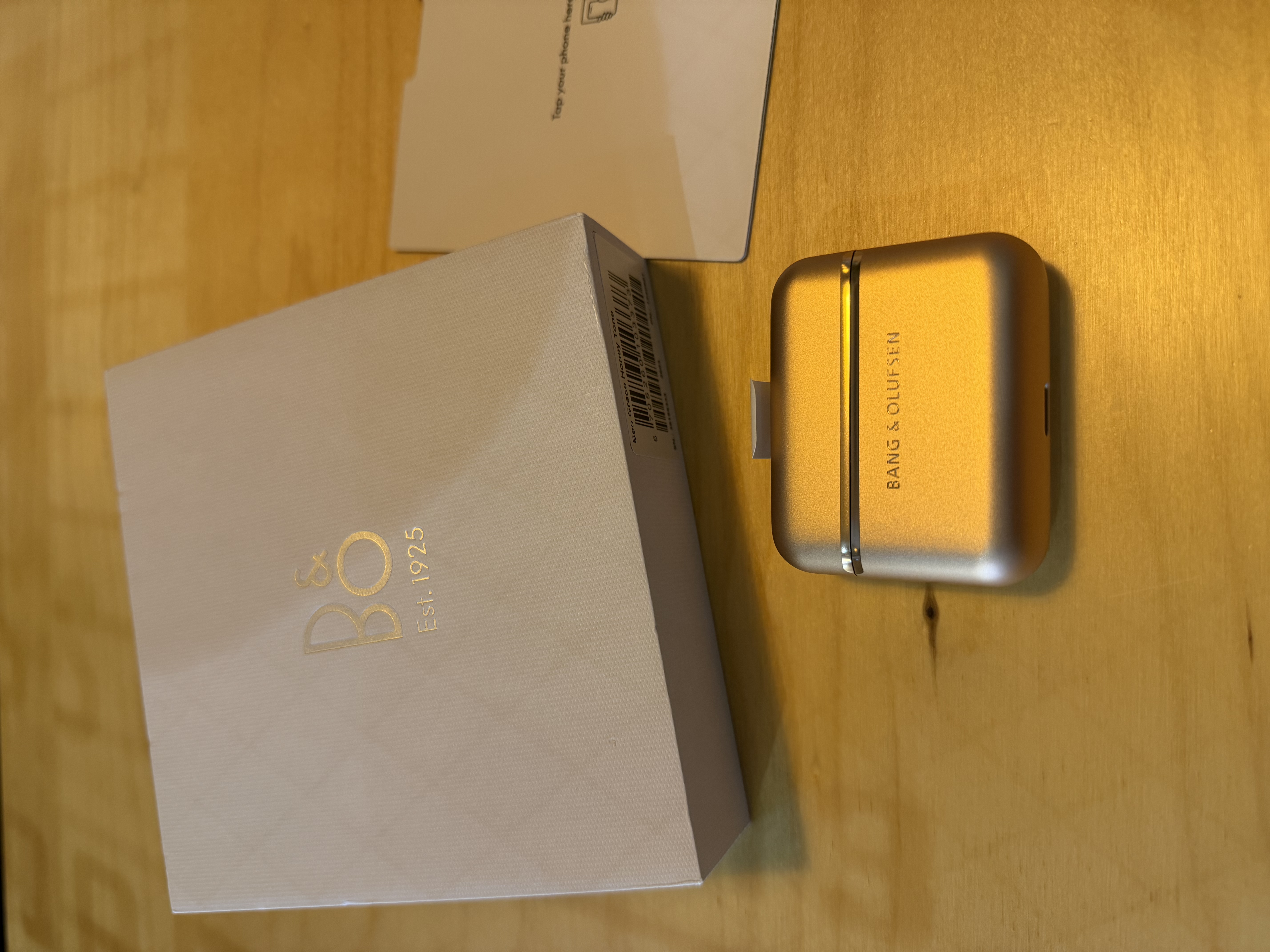 B&O【重磅新品】【龚俊同款】Beo Grace耳机主动降噪真无线蓝牙耳机 蜂蜜金 生日送礼 实拍图