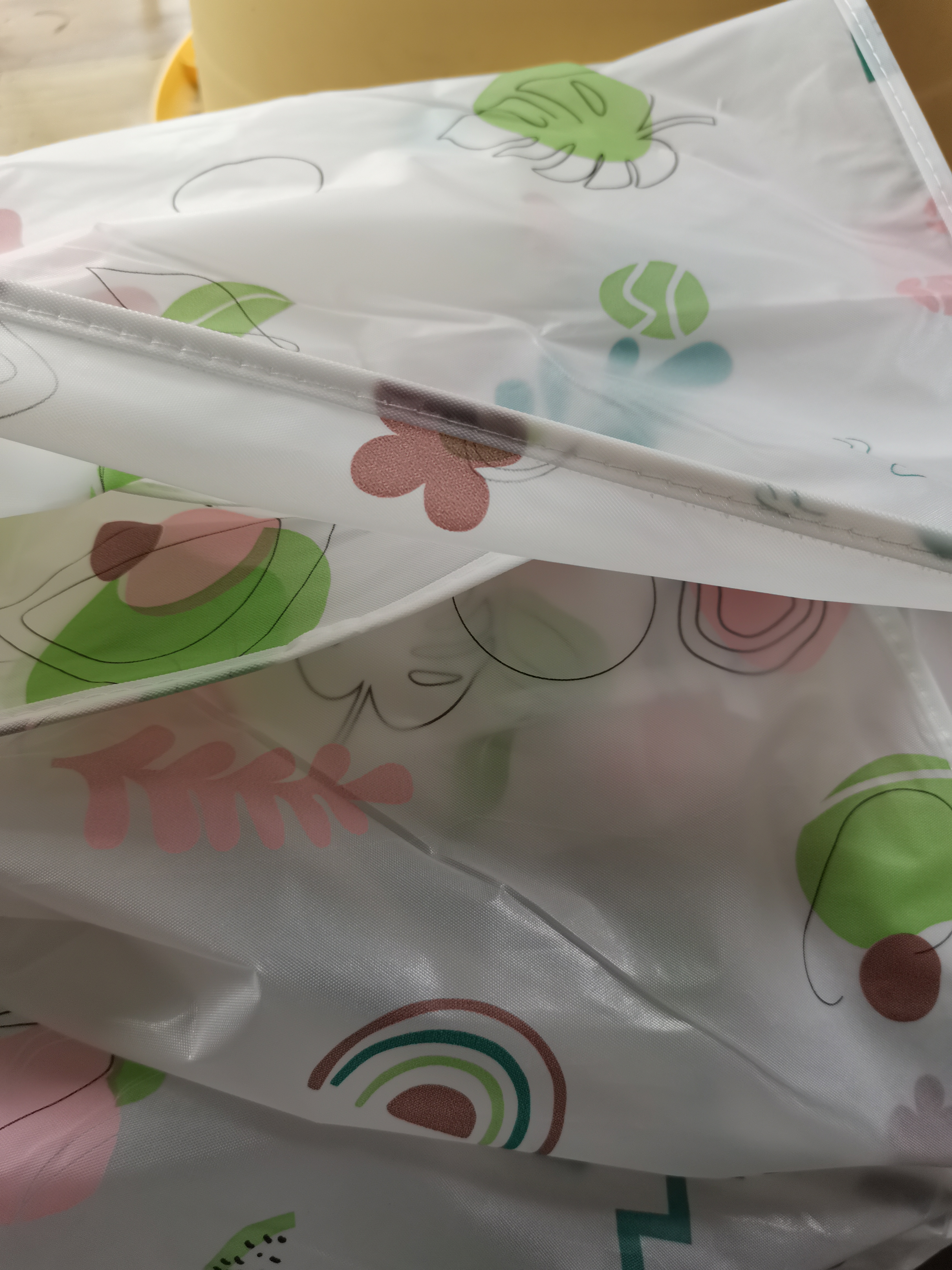 太力衣物防尘罩加厚防尘袋西服大衣羽绒服可水洗收纳袋5件套60*120cm 实拍图