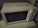 美的（Midea）变频家用微波炉经典双旋钮360°转盘加热 智能解冻 五档火力18L容量213B升级款一级能效（M13J） 实拍图