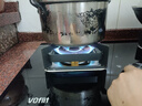 华蒂干燃气灶70%热效率天然气煤气灶双灶液化气家用5.2KW猛火防干烧直喷火灶不锈钢玻璃面板翻盖炉头灶 【经典款】钢化玻璃面板+鸳鸯猛火 液化气 实拍图