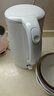美的（Midea）电热水壶烧水壶1.7L304不锈钢0涂层双层隔热自动断电1500W养生冲奶 MK-SH17M130【价保618】 实拍图