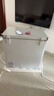 海尔（Haier）200L单温冰柜小型家用小冰柜减霜一级能效冷藏冷冻转换深冷冷柜小冰箱BC/BD-200GHW9D价保618 实拍图