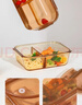 希乐扣Cilock玻璃饭盒上班族带饭 微波炉可加热餐盒便当盒大容量保鲜盒 带餐包 实拍图