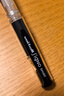 uni三菱 UM-153耐水速记中性笔1.0mm 签字笔书写顺滑 双珠水笔 黑色 5支装 实拍图