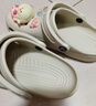 卡骆驰（CROCS）檀健次同款经典洞洞鞋轻便百搭女沙滩鞋包头拖鞋男鞋|10001 骨白色-2Y2(含智必星) 37 /38(230mm) 晒单实拍图