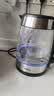 美的（Midea）电水壶热水壶家用高硼硅玻璃1.7L大容量1800W透明暖水壶自动断电泡茶MK-SHJ1722【价保618】 实拍图