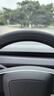 固特异（Goodyear）汽车方向盘套液态硅胶超薄防滑防尘防汗护把套四季通用型原车黑色 实拍图