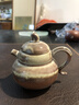 鹏山柴烧釉福禄壶陶瓷复古球孔过滤茶壶窑变单壶功夫茶具茶杯泡茶器 实拍图