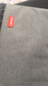 联想（Lenovo）笔记本电脑包16英寸公文包出差商务旅行包适用苹果小新拯救者防泼水手提包 加厚款灰色 实拍图