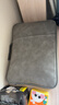 SHENG BEI ER平板收纳包适用11英寸13华为matepad air苹果ipad pro电脑手提袋 灰色（羊巴皮） 12/12.1/12.2/12.5/13.2/13.3英寸保护套 实拍图