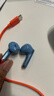 JBL T280TWS X3 无线蓝牙耳机 半入耳式音乐通话降噪游戏耳麦超长续航 适配2026最新款苹果华为 蓝色 实拍图