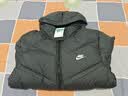 耐克NIKE男冬季短款连帽羽绒服 运动防寒外套 WR系列FB8178-010黑L 实拍图