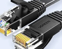 绿联六类网线 千兆网络宽带线 CAT6类家用电脑监控扁平网线 8芯双绞双接头成品跳线 10米 黑色50178 实拍图