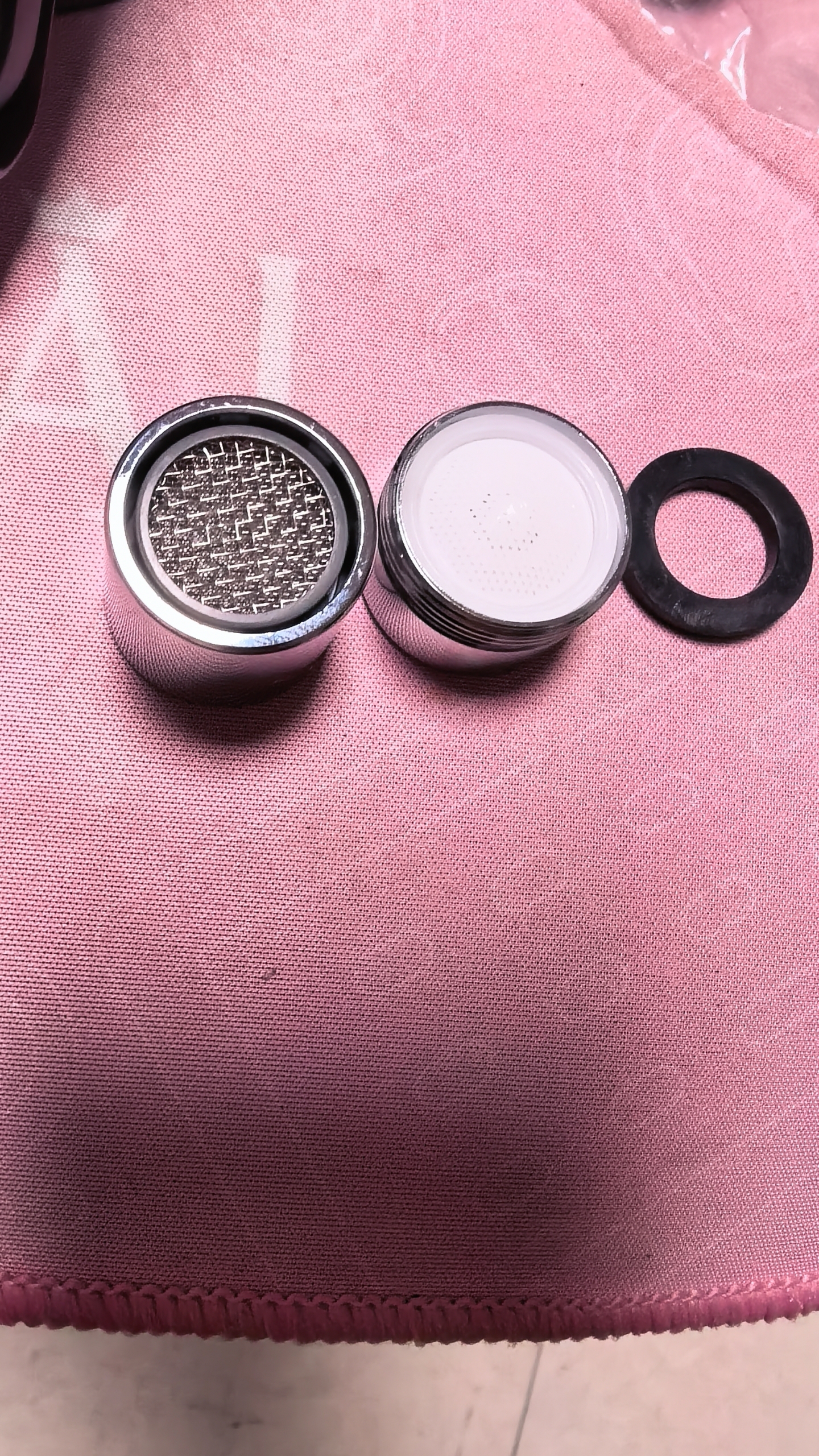 一靓水龙头防溅头起泡器内芯过滤网嘴发泡器冷热水通用M22内丝2个装 实拍图