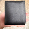 蔻驰（COACH）【品牌直供】男士短款折叠牛皮革钱包卡包黑色CR911礼物 实拍图