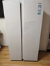 海尔（Haier）冰箱620升双开门对开门冰箱风冷无霜一级能效双变频家用大容量白色电冰箱以旧换新 冰雪白+一级双变频+黑金净化抗菌+90°开门悬停 实拍图