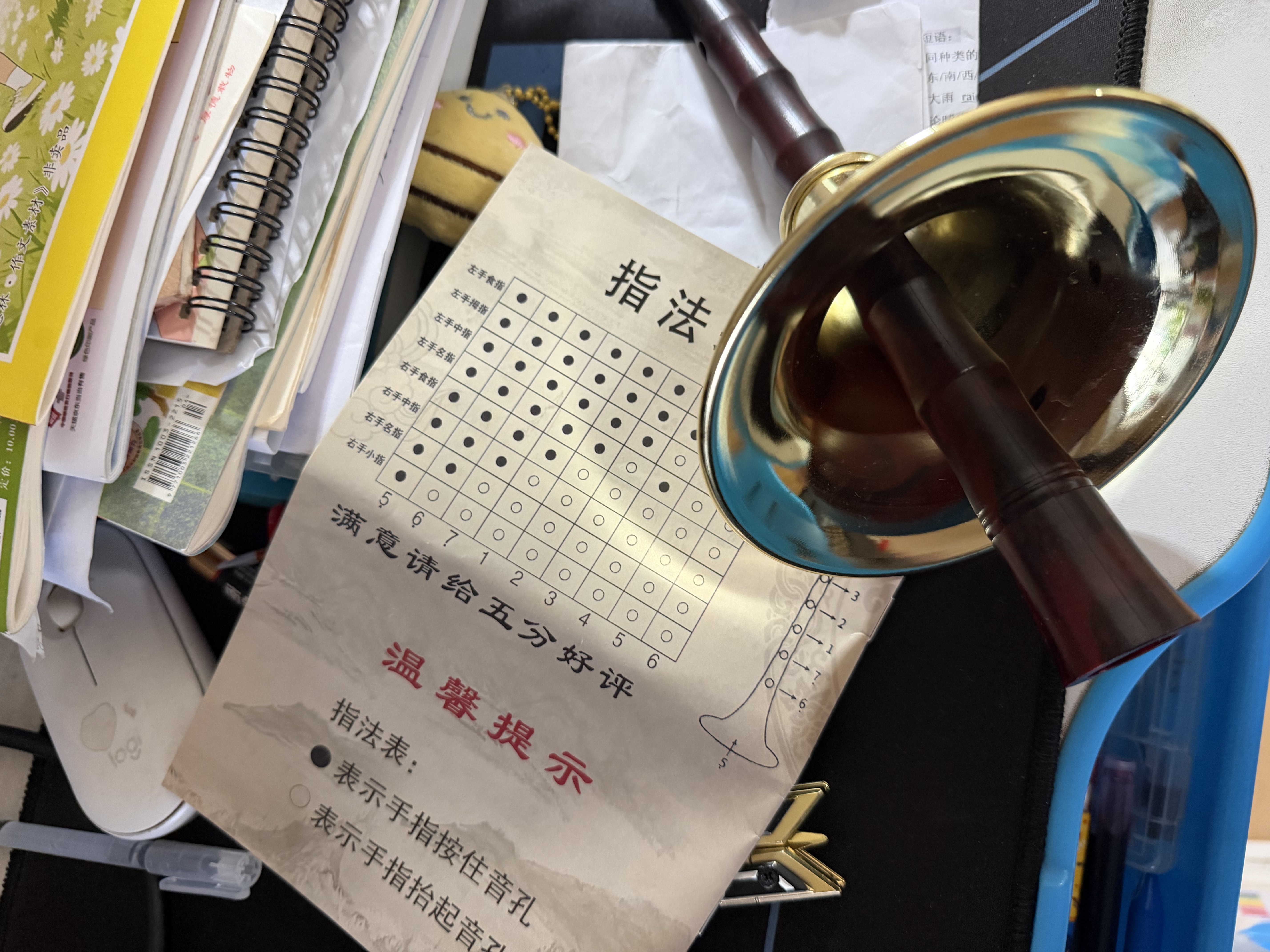 音域（RANGE）D调唢呐仿紫檀金碗初学练习演奏高端成人唢呐乐器 实拍图