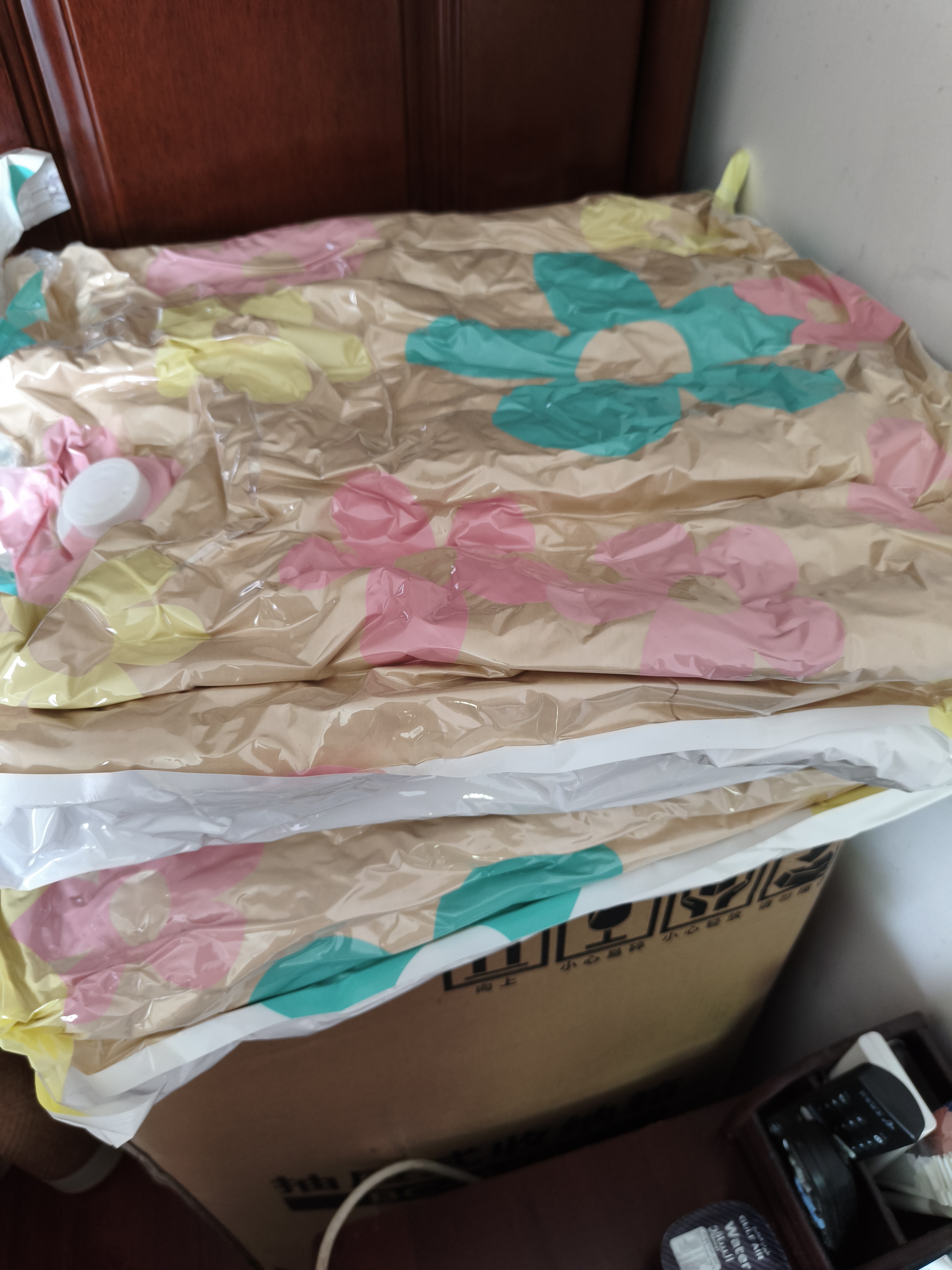 收纳博士 真空压缩收纳袋衣服旅行袋衣物密封整理袋【4大号】 实拍图
