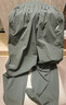 诺帝卡（NAUTICA）【凉感防晒抗湿】NAUTICA童装男女童夏季长裤伞裤速干裤薄运动裤 深灰色 170 实拍图
