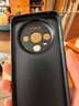 观悦【霍尔磁吸丨轻奢双环素皮】适用华为mate80手机壳Mate80pro素皮保护套Max超薄真皮手感防摔款 实拍图
