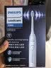 飞利浦（PHILIPS）声波电动牙刷钻石3系 5倍洁齿5种模式 洁净刷头*2 生日礼物送男士/女友 价保618 HX5181/01白 实拍图