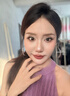 可啦啦美瞳半年抛美芝芝自然甜美彩色隐形眼镜1片装浓浓厚巧350度 实拍图