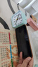 康巴丝闹钟学生起床神器简约可爱桌面静音小台钟床头夜光时钟 2334蓝色 实拍图