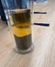 希诺抗菌玻璃杯双层防烫办公车载水杯男高档泡茶杯子父亲节礼物 晒单实拍图