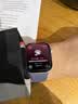 Apple/苹果 Watch S11 智能手表GPS款46毫米银色铝金属表壳雾紫色运动型表带S/M MEVW4CH/B 实拍图