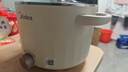 美的（Midea）电煮锅 0涂层不锈钢 宿舍小电锅 多功能家用宿舍泡面小火锅 2.6L蒸煮一体电热锅 XZC2066G 配蒸笼 实拍图