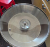 美厨（MAXCOOK）玻璃盖炒锅盖 304不锈钢包边煎锅盖火锅盖蒸锅盖32cm MCPJ9654 实拍图