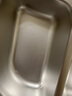 合兴利（HESInLY）316不锈钢小学生饭盒儿童上学专用食品级分隔防烫便当盒分格餐盒 900ml三格蓝色+保温袋 316L不锈钢 实拍图