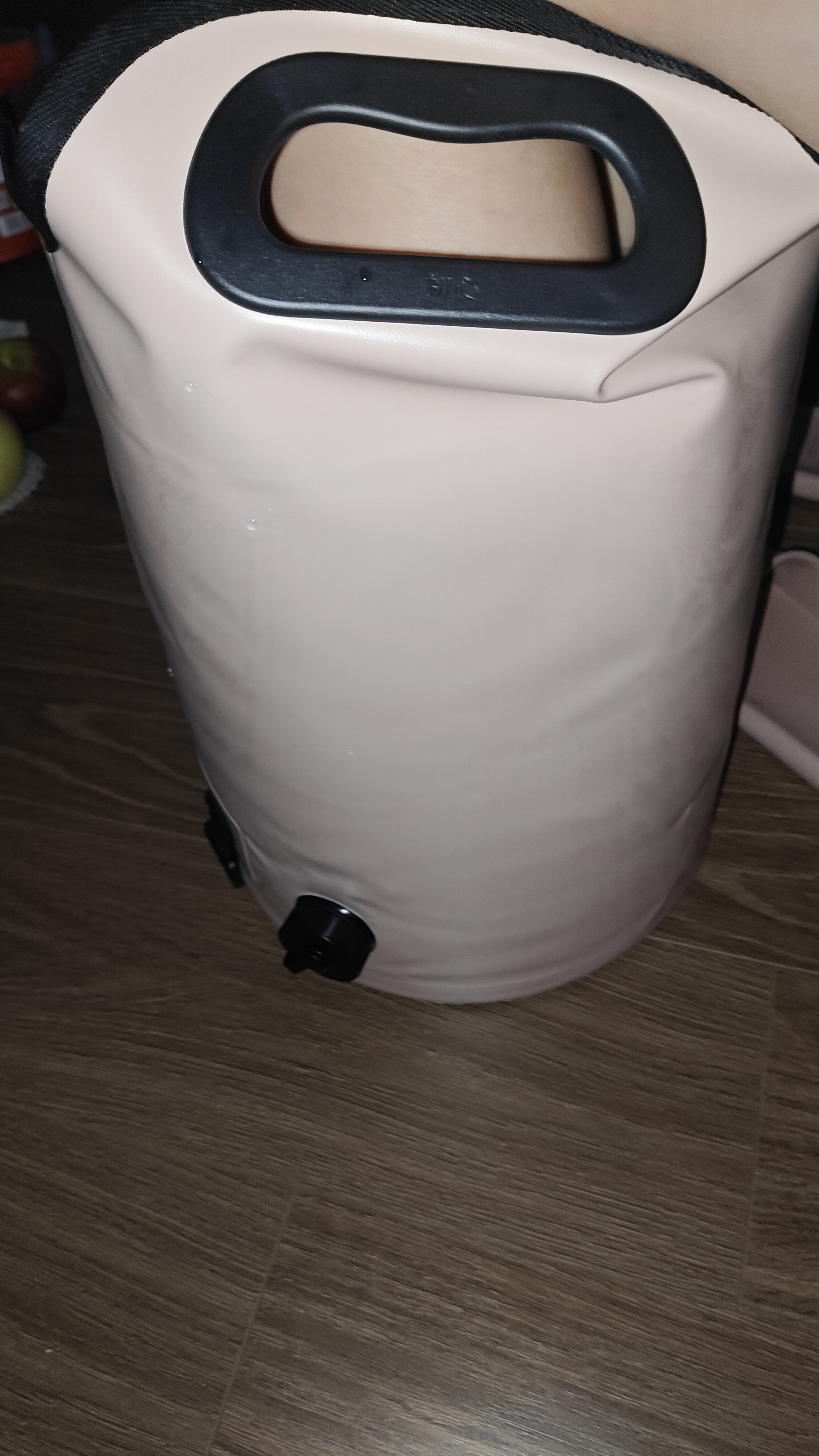 初心折叠泡脚桶三伏天养生泡脚盆足浴桶过小腿高深桶泡脚袋加厚保温便携式女士专用 实拍图