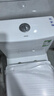 九牧（JOMOO）马桶家用一级水效防臭卫浴虹吸式马桶坐便器大冲力抗菌卫生间坐厕 镇店热卖【升级无棱】11370 400坑距(2515城包安装) 实拍图