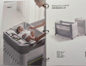 babycare婴儿床可折叠床0-3岁宝宝床便携式拼接移动多功能婴儿床 莱斯维斯 实拍图