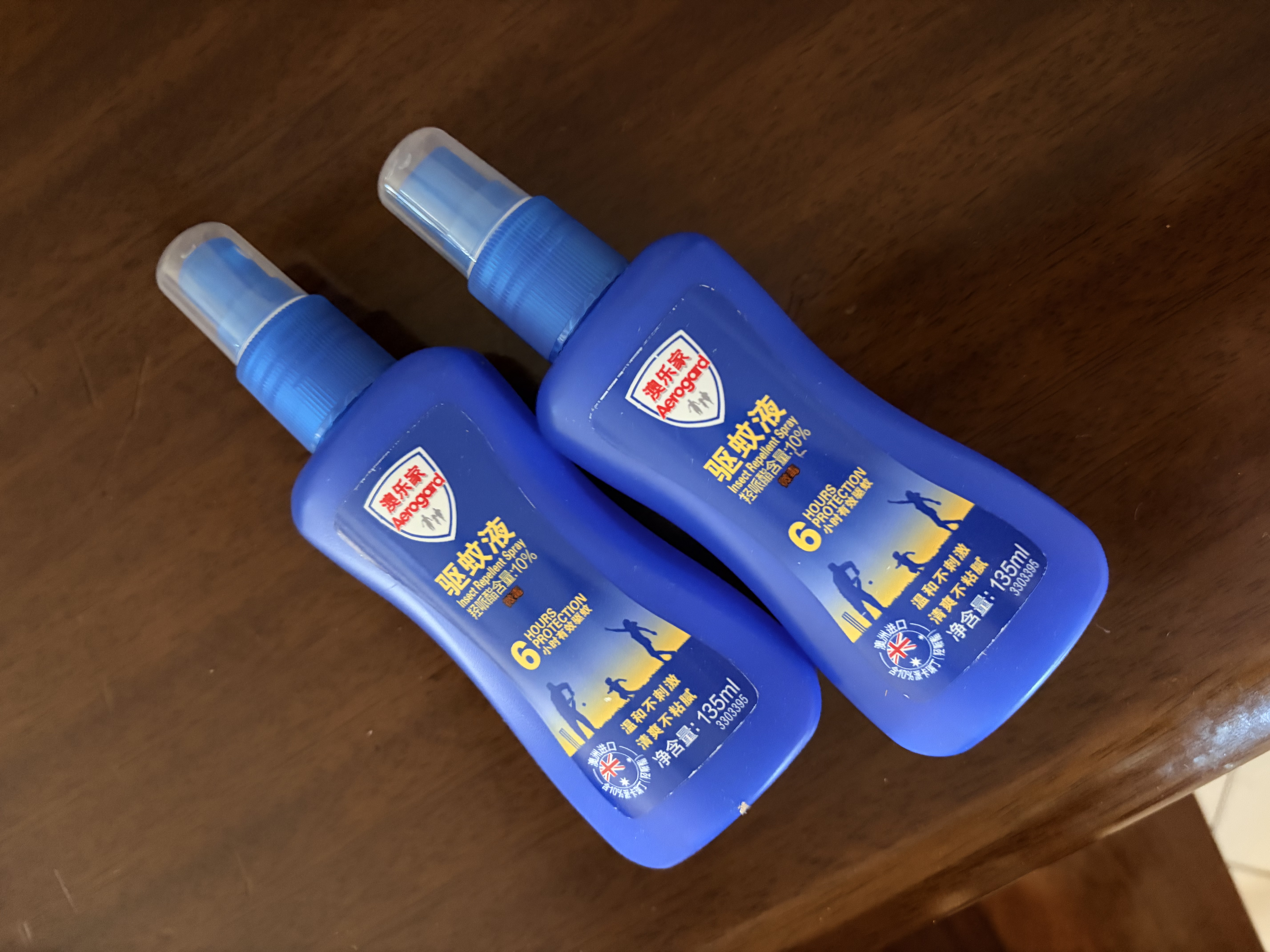Aerogard 澳乐家驱蚊喷雾135ml 10%派卡瑞丁户外驱蚊止痒防蚊子叮咬基孔肯亚热 实拍图