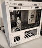 乔思伯（JONSBO）C6 ITX 白色 迷你机箱（四面MESH板/3风扇位/前置Type-c/ATX电源/≤170mm散热器/255mm显卡） 实拍图