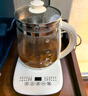 九阳（Joyoung）【价保618】养生壶迷你玻璃花茶壶煮茶器 12大功能11档温度 0胶水恒温电热烧水壶1.5L 1566BQ 实拍图