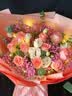 馨仪毕业季鲜花速递玫瑰向日葵康乃馨花束送女友生日礼物全国同城配送 11朵粉玫瑰混搭花束 实拍图