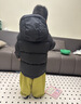 保姆鹅 儿童羽绒服宝宝短款加厚白鸭绒外套男童女童保暖防风冬[NG2637] 黑 120 实拍图