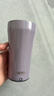 膳魔师（THERMOS）便携电动搅拌杯咖啡杯新款陶瓷涂层车载办公室保温杯高颜值水杯子 膳魔师-极光紫【395ml】 实拍图