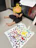蒙玛特儿童早教印章海绵笔刷滚筒涂颜料工具手指画颜料DIY绘画画刷23件全套CS-23JT美育工具 实拍图