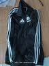 阿迪达斯（adidas）外套男女春季跑步运动立领拉链夹克外套运动服 黑/白 2XL 实拍图