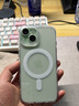 KOOLIFE适用 iPhone15手机壳保护套 苹果15手机壳磁吸保护套Magfase透明壳高透柔软背壳超薄防摔简约男女 实拍图