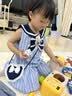 凡猎VOONLIE女童连衣裙夏装儿童兔子警官公主背心裙洋气宝宝周岁礼服夏季 实拍图
