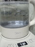 美的（Midea）【价保618】0胶水全玻璃养生壶母婴烧水壶电热水壶全自动一体煮茶器800W大功率1.5LMK-YS15B215 实拍图