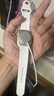 Apple/苹果 Watch S11 智能手表GPS款46毫米玫瑰金色铝金属表壳淡桃粉色运动型表带M/L MEVU4CH/B 实拍图