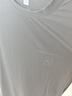 真维斯（Jeanswest）冰丝短袖T恤男夏季纯色体恤衫宽松大码运动健身半袖男士速干上衣 实拍图